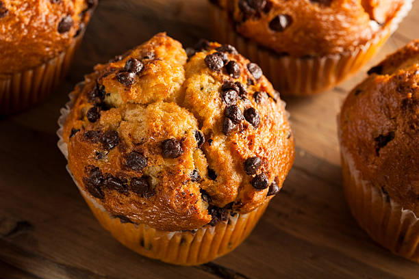 istock Homemade Chocolate Chip Muffins 532728477