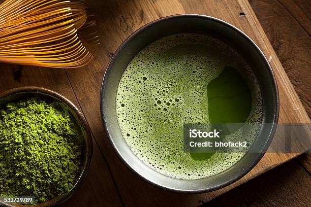 Organic Green Matcha Tea Stock Photo - Download Image Now - Matcha Tea, Green Tea, Japan