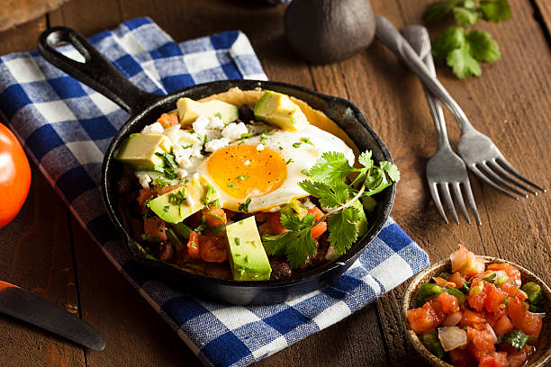 istock Homemade Heuvos Rancheros with Avocado 532729807