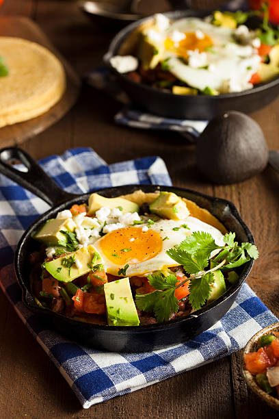 istock Homemade Heuvos Rancheros with Avocado 532729811