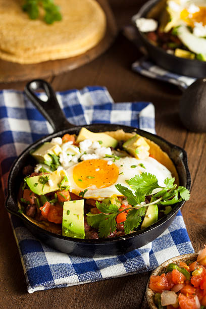 istock Homemade Heuvos Rancheros with Avocado 532729825