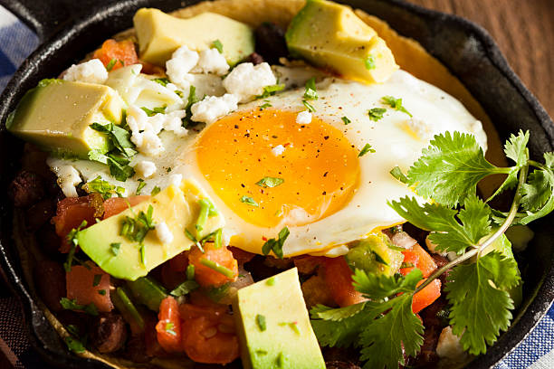 istock Homemade Heuvos Rancheros with Avocado 532729827