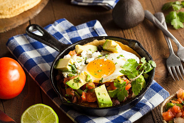 istock Homemade Heuvos Rancheros with Avocado 532729829