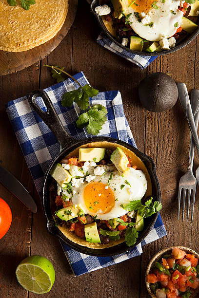 istock Homemade Heuvos Rancheros with Avocado 532729833