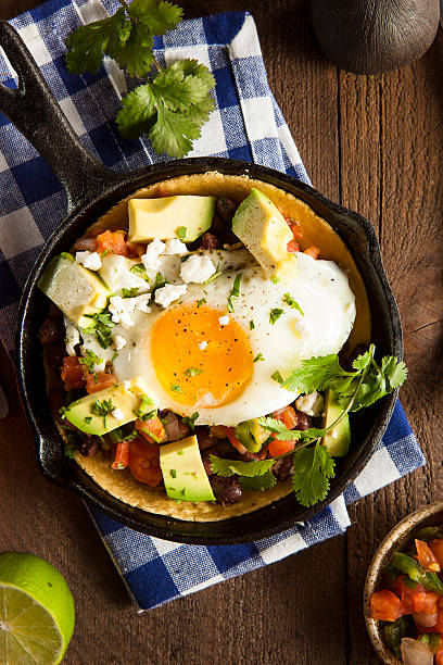 istock Homemade Heuvos Rancheros with Avocado 532729837