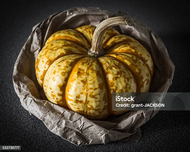 Squash In Paper Bag Stock Photo - Download Image Now - 2015, Bag, Brown Paper