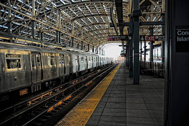 istock Train Station at Coney Island 532749553