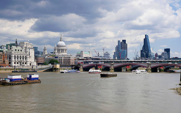 istock River Thames, London at Blackfriars Bridge 532752079