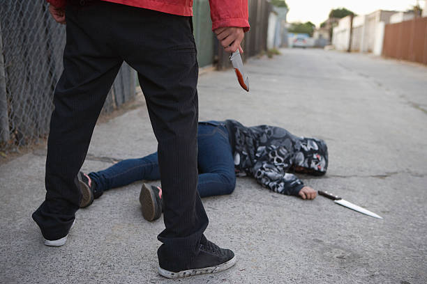 istock Robber on the  street 532752195