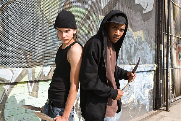 istock Robber on the  street 532752215