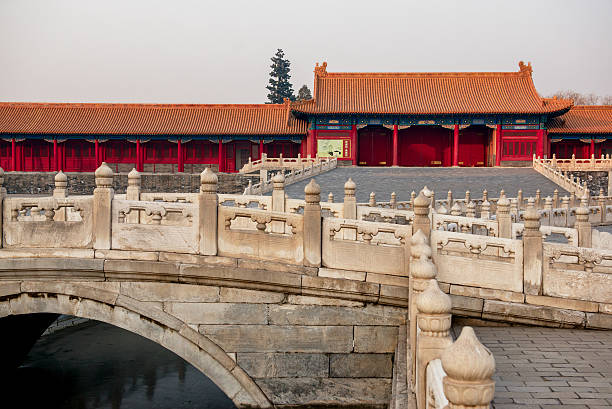 ciudad prohibida. beijing, china - zijin cheng fotografías e imágenes de stock