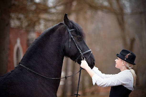 istock Girl and horse 532772873