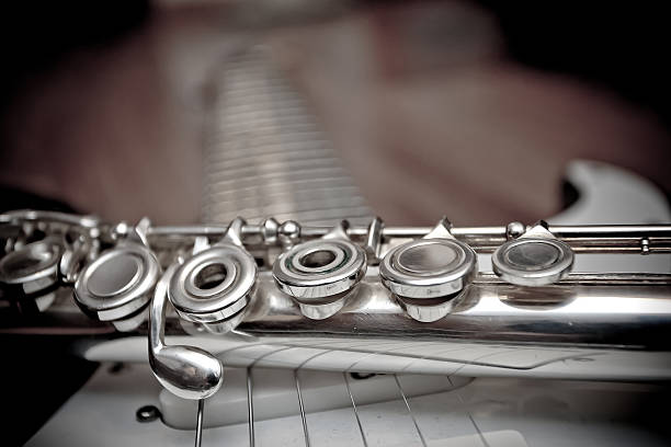 The Flute and guitar The Flute and guitar  karlheinz böhm stock pictures, royalty-free photos & images