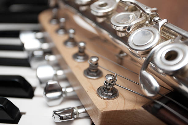 Music instruments Music instruments karlheinz böhm stock pictures, royalty-free photos & images