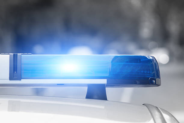 istock Cops gone wild with the siren. 532775191