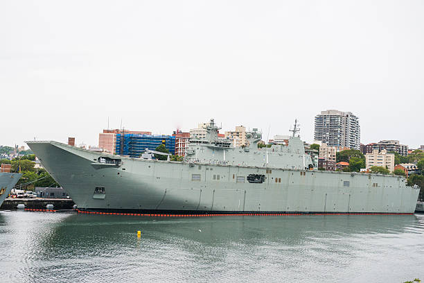 istock Aircraft carrier in the sea 532776025
