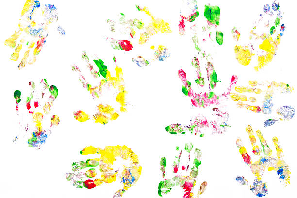 istock Child's Handprint Painting 532785551