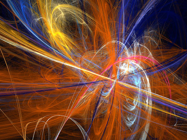 istock Digital Fractal on Black 532786945