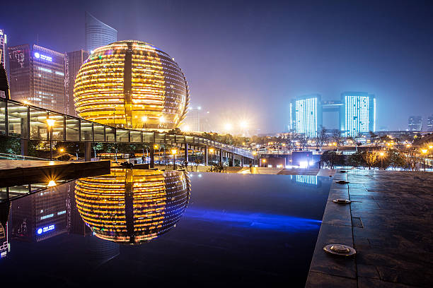 istock modern business urban cityscape at night 532787249