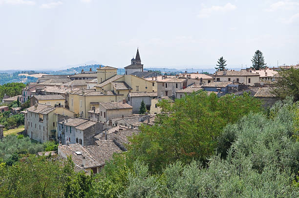 istock Panoramic view of Amelia. Umbria. Italy. 532787333