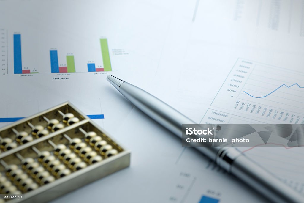 Financial data analyzing - Stock Image  Financial data analyzing  Stock Image  2015 Stock Photo