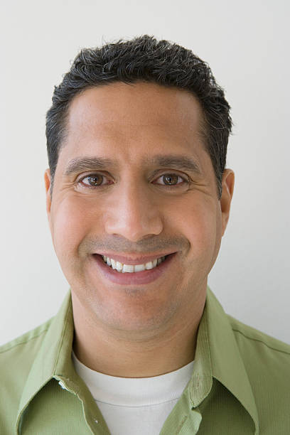 istock Studio portrait of man smiling 532789287