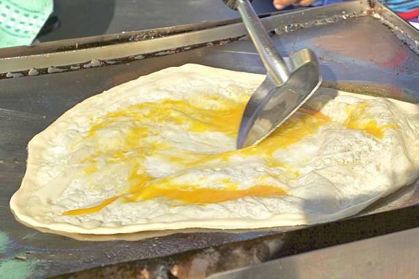 istock Indian Chapati Breads or roti dough 532791157
