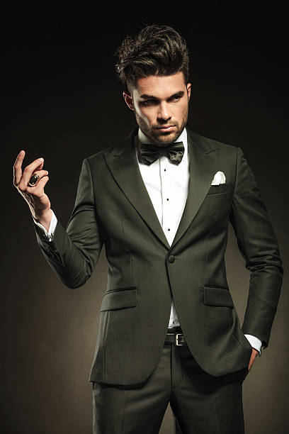 istock Attractive business man snapping his fingers 532791835