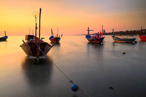 istock The fishing boat old style 532811095