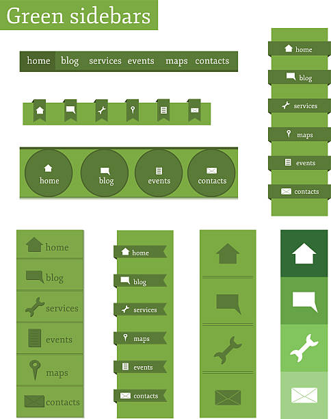 70+ Sidebars Stock Illustrations, Royalty-Free Vector Graphics & Clip ...