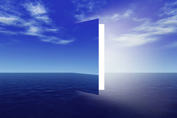 istock Door to heaven 532813291