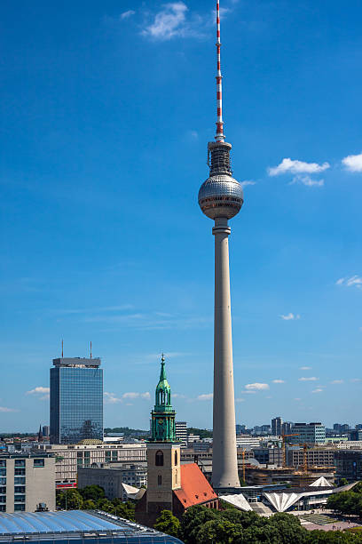 istock Cityscape from the sightseeing platform on the Berlin Cathedral 532814771