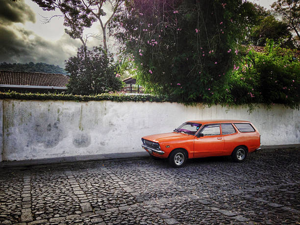 istock Vintage car guatemala 532816665