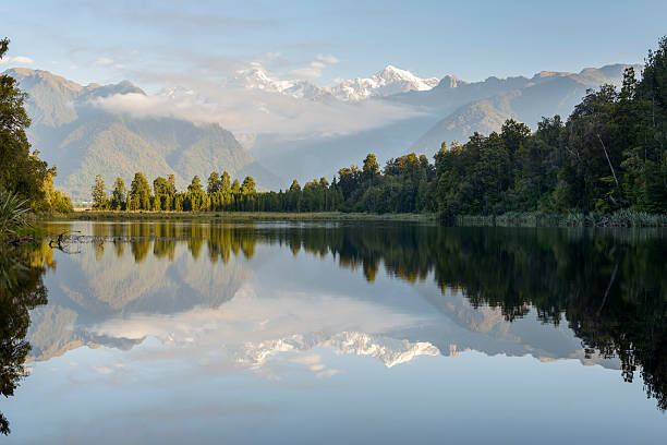 istock Lake Matheson, New Zealand 532834005