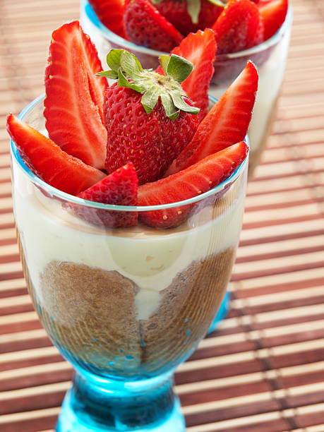 istock Mascarpone cream with strawberries 532835879