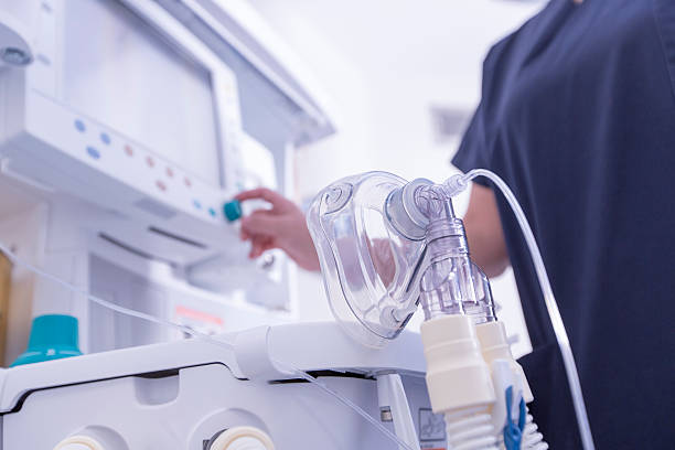 Oxygen Mask stock photo