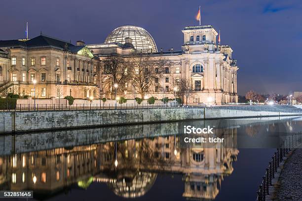 Berlin Reichstag And Paullöbe House Stock Photo - Download Image Now - 2015, Architectural Column, Architecture