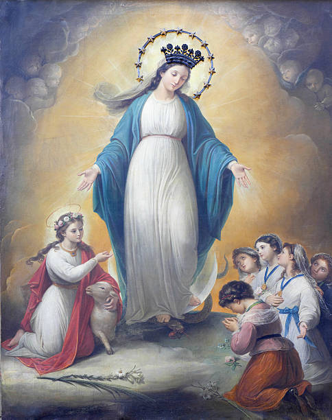 istock Saint Agnes and Vergin Mary 532853268
