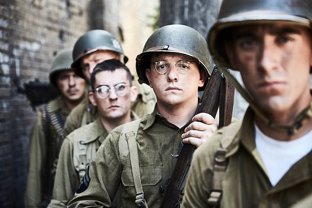istock Portrait of WW ll soldiers. 532854518
