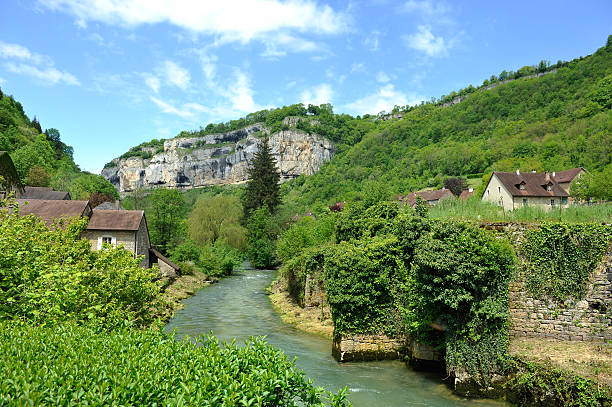 istock The village of Baume-les-Messieurs 532854896