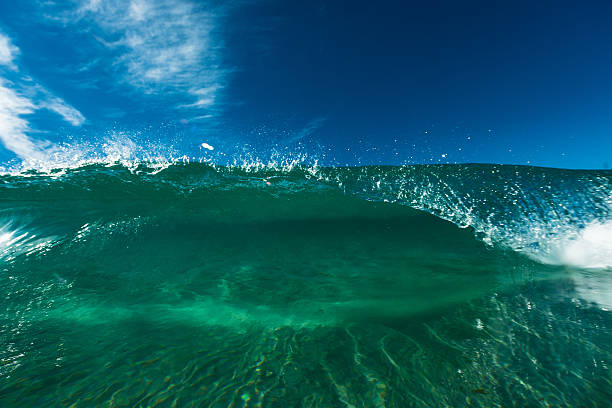 Breaking Wave stock photo