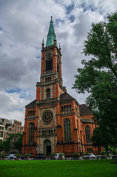 istock Protestant Church Saint Johans (Johanneskirche)  in the square o 532856124