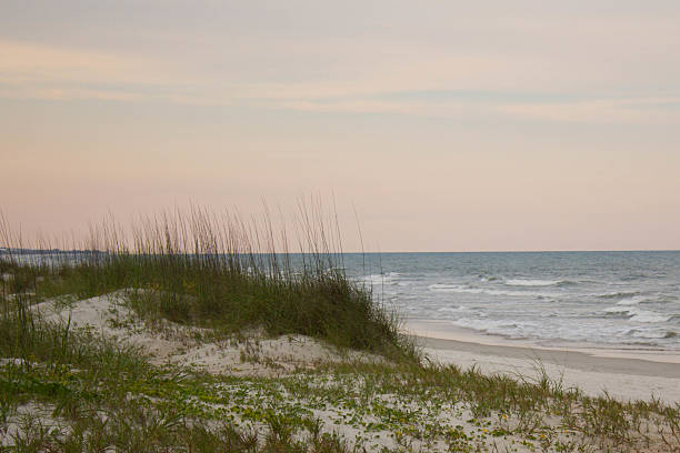 Sunset at Fernandina Beach Sunset at Fernandina Beach on Amelia Island fernandina beach stock pictures, royalty-free photos & images