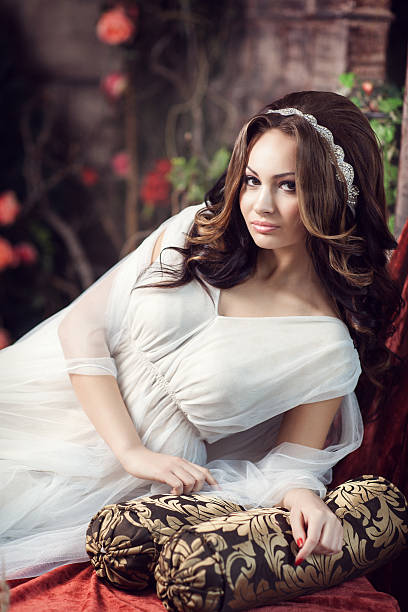 istock The girl in white clothes free 532860132