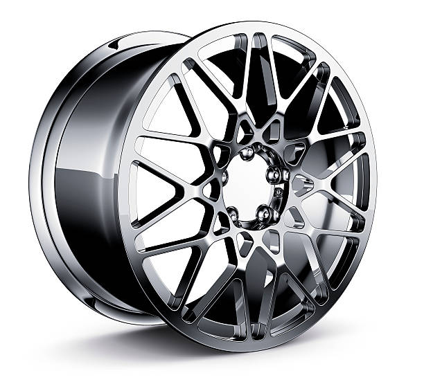 istock Wheel Rim isolated on white 532866425