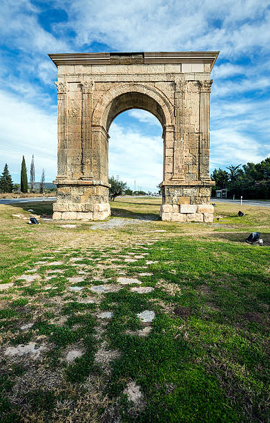 istock Triumphal arch of Bara in Tarragona, Spain. 532866829