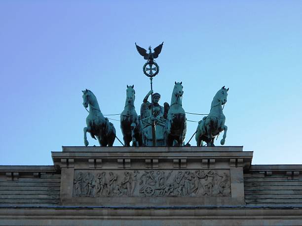istock BRANDENBURG GATE QUADRIGA, BERLIN, GERMANY 532867008