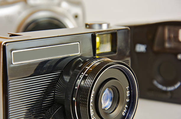 istock Old camera to capture on film close-up 532867446