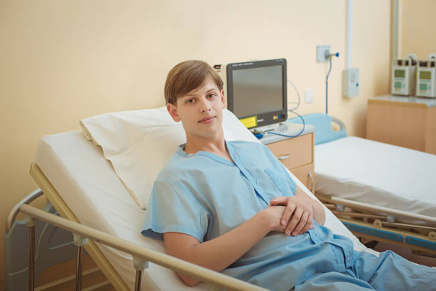 istock young patient in the hospital bed 532867542