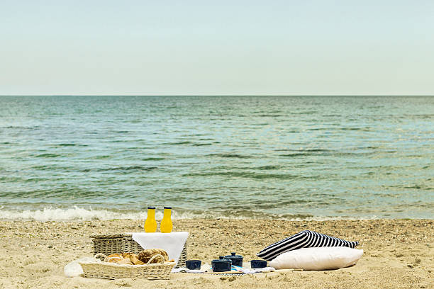 istock Summer picnic on the beach. 532869464